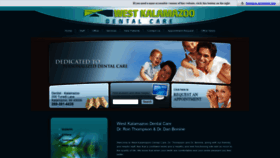 What Westkalamazoodentalcare.com website looked like in 2020 (4 years ago)