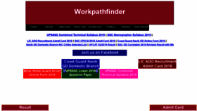 What Workpathfinder.com website looked like in 2020 (4 years ago)