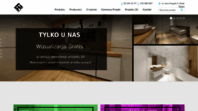 What Wyposazenielazienek.pl website looked like in 2020 (4 years ago)