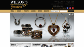 What Wilsonsjewelers.org website looked like in 2020 (4 years ago)