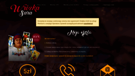 What Wrozkasara.pl website looked like in 2020 (4 years ago)