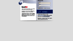 What Webmail.secrel.com.br website looked like in 2020 (4 years ago)