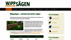 What Wippsaege-brennholzsaege.de website looked like in 2020 (4 years ago)
