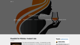 What Whiskeygoddess.com website looked like in 2020 (4 years ago)