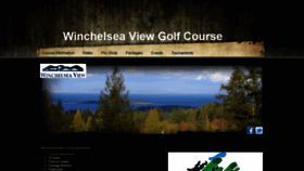 What Winchelseaviewgolfcourse.com website looked like in 2020 (6 years ago)