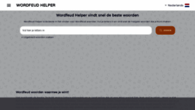 What Wordfeudcheat.nl website looked like in 2020 (4 years ago)