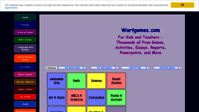 What Wartgames.com website looked like in 2020 (4 years ago)