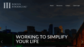 What Watkins-focusfinancial.com website looked like in 2020 (4 years ago)