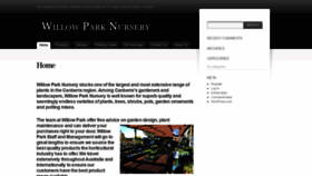 What Willowparknursery.com.au website looked like in 2020 (4 years ago)
