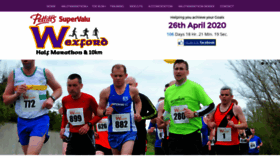 What Wexfordhalfmarathon.com website looked like in 2020 (4 years ago)