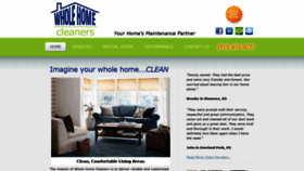 What Wholehomecleaners.com website looked like in 2020 (4 years ago)