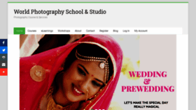 What Worldphotographyschool.in website looked like in 2020 (4 years ago)