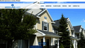 What Woodlandlakes-apartments.com website looked like in 2020 (4 years ago)