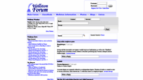 What Wellstonforum.com website looked like in 2020 (4 years ago)
