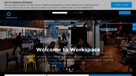 What Workspace.co.uk website looked like in 2020 (4 years ago)