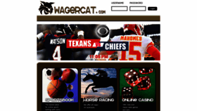 What Wagercat.com website looked like in 2020 (4 years ago)