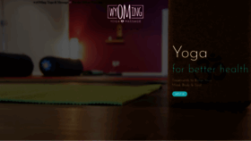 What Wyomingyoga.com website looked like in 2020 (4 years ago)