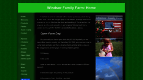 What Windsorfamilyfarm.com website looked like in 2020 (4 years ago)