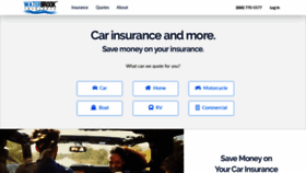 What Waterbrookinsurance.com website looked like in 2020 (4 years ago)
