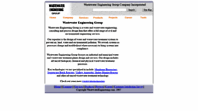 What Wastewaterengineering.com website looked like in 2020 (4 years ago)