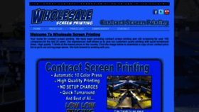What Wholesale-screen-printing.com website looked like in 2020 (4 years ago)