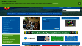 What Wegliniec.pl website looked like in 2020 (4 years ago)