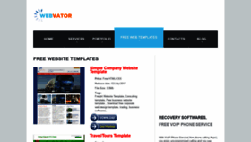 What Webvatorshops.us website looked like in 2020 (4 years ago)