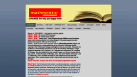 What Wwpmath.com website looked like in 2020 (4 years ago)