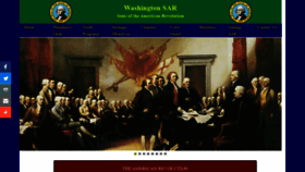 What Washingtonsar.org website looked like in 2020 (4 years ago)