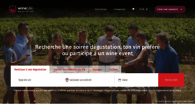 What Winebnb.com website looked like in 2020 (4 years ago)