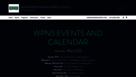 What Waynepreskids.org website looked like in 2020 (4 years ago)