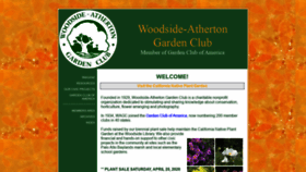 What Woodsideathertongc.org website looked like in 2020 (4 years ago)