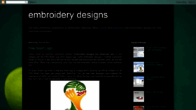What Wilcomembroiderydesigns.blogspot.com website looked like in 2020 (4 years ago)