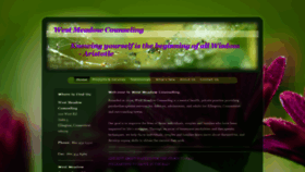 What Westmeadowcounseling.com website looked like in 2020 (6 years ago)