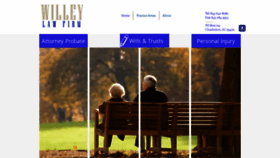 What Willeylawfirm.com website looked like in 2020 (4 years ago)