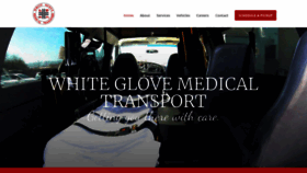 What Wgmedicaltransport.com website looked like in 2020 (4 years ago)