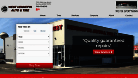What Westhennepinauto.com website looked like in 2020 (4 years ago)