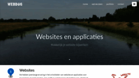 What Webdog.nl website looked like in 2020 (4 years ago)
