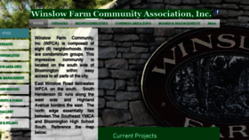 What Winslowfarmcommunity.com website looked like in 2020 (4 years ago)