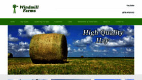 What Windmillhayfarms.com website looked like in 2020 (4 years ago)