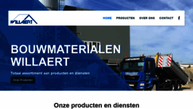 What Willaert-bouw.be website looked like in 2020 (4 years ago)