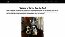 What Wedogcaresanjose.com website looked like in 2020 (4 years ago)