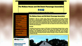 What Wallacehouseassociation.org website looked like in 2020 (4 years ago)