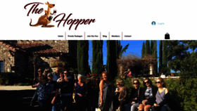 What Wineryhopper.com website looked like in 2020 (4 years ago)