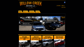 What Willowcreekmotors.com website looked like in 2020 (4 years ago)