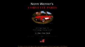 What Wernersparts.com website looked like in 2020 (4 years ago)
