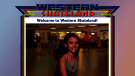 What Westernskateland.ws website looked like in 2020 (4 years ago)