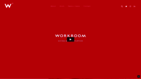 What Workroom.co.uk website looked like in 2020 (4 years ago)