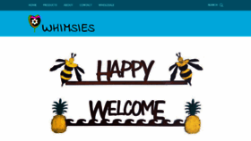 What Whimsiesusa.com website looked like in 2020 (4 years ago)