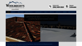What Woolbrightsroofing.com website looked like in 2020 (4 years ago)